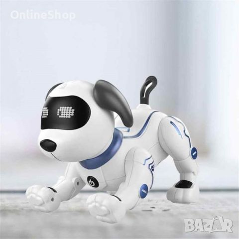 Куче робот, Дистанционно управление, Интерактивно, Бял / Син, снимка 4 - Музикални играчки - 45700302