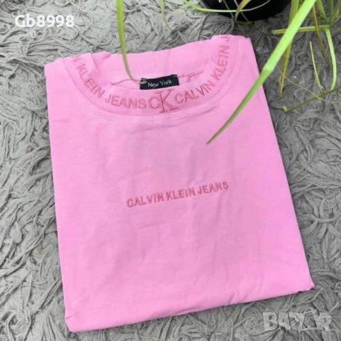 Дамска тениска Calvin Klein, снимка 5 - Тениски - 46062100