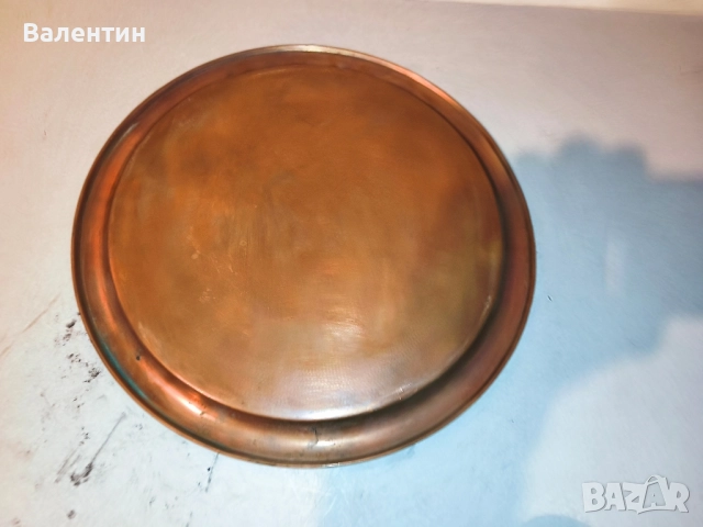 Бакърен сервиз 26, снимка 8 - Антикварни и старинни предмети - 52541384