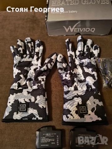 Чисто нови нагряващи ръкавици с POWER BANK размер S/Sx, снимка 2 - Ръкавици - 52339902