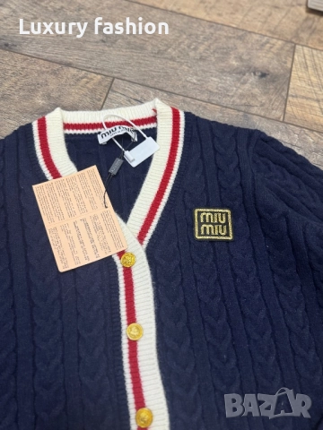 Дамска жилетка Miu Miu, снимка 3 - Жилетки - 52464021