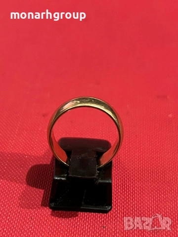 Златен пръстен, снимка 2 - Пръстени - 53658975