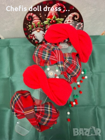 Коледни диадеми, снимка 2 - Аксесоари за коса - 52253425