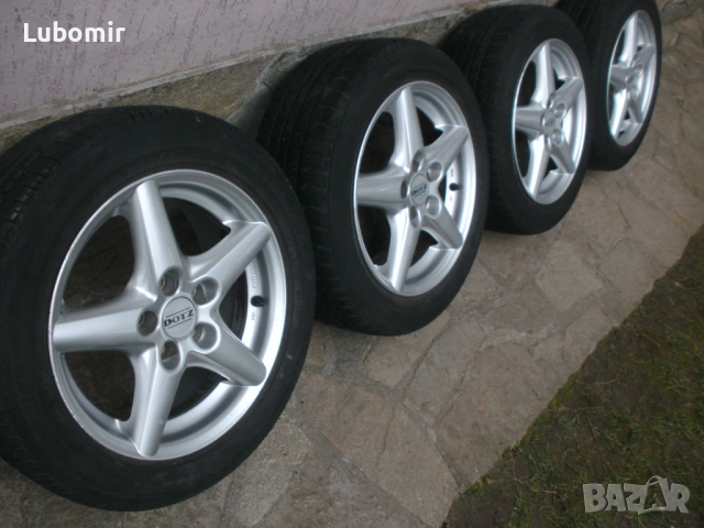 15 цола 5 х 100 мм 4 бр лети джанти - Dotz Germany ! - VW,Audi,Seat,Skoda,Toyota,Subaru !, снимка 8 - Гуми и джанти - 53915273