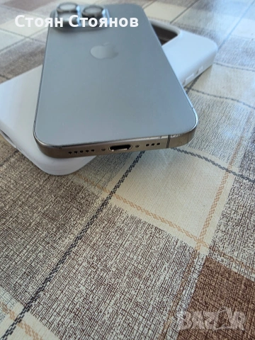Възможен бартер/IPhone 15 pro Natural Titanium , снимка 10 - Apple iPhone - 54105057