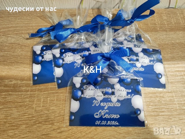 Магнити със снимка подаръци за гости за кръщене