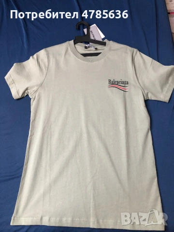 Тениска на Balenciaga размер S , снимка 2 - Тениски - 54147217