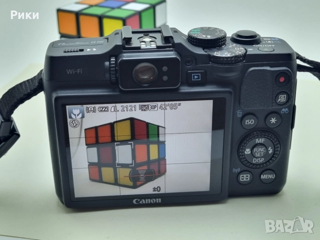 Canon PowerShot G16 Digital Camera 12.1MP 1080P/60p HD, снимка 8 - Фотоапарати - 52727740