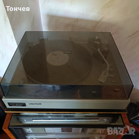 Грамофон Ficher MT-6321, снимка 5 - Грамофони - 51791951