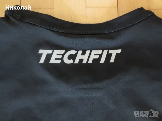 adidas techfit тениска, снимка 7 - Тениски - 47193211