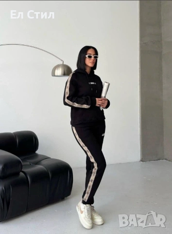 🌸Дамски комплект, вата,лого бродерия , снимка 3 - Спортни екипи - 53282780