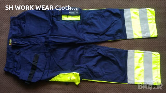 BLAKLADER 1529-1860 High-Vis Work Trousers размер 50 / M работен панталон W4-210, снимка 1 - Панталони - 46677207