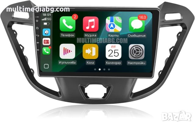 Ford Transit 2013-2021 Мултимедия Навигация Android