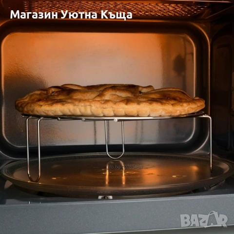 НОВА Микровълнова фурна с грил Black and Decker 900W с Гаранция, снимка 4 - Микровълнови - 53087298