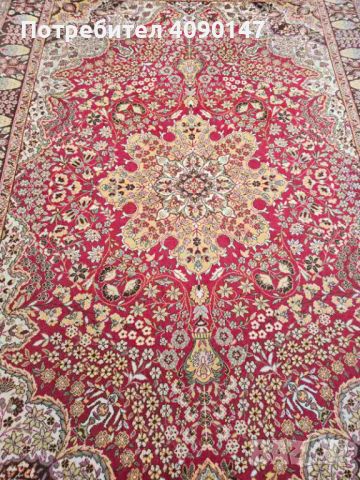 Персийски килим вълна, снимка 3 - Килими - 45625323
