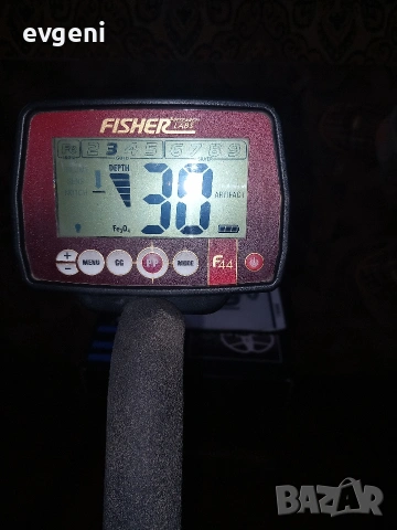 Металдетектор Fiher F44 , снимка 6 - Друга електроника - 54073853