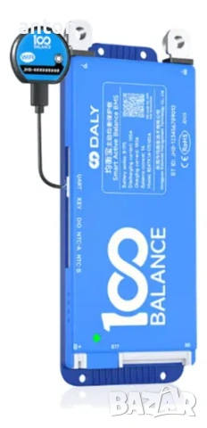 DALY BMS 100A 8s 16s 17s Bluetooth rs485 CAN UART LFP LiFePO4 lithium battery литиев БМС контролер, снимка 10 - Друга електроника - 53634055