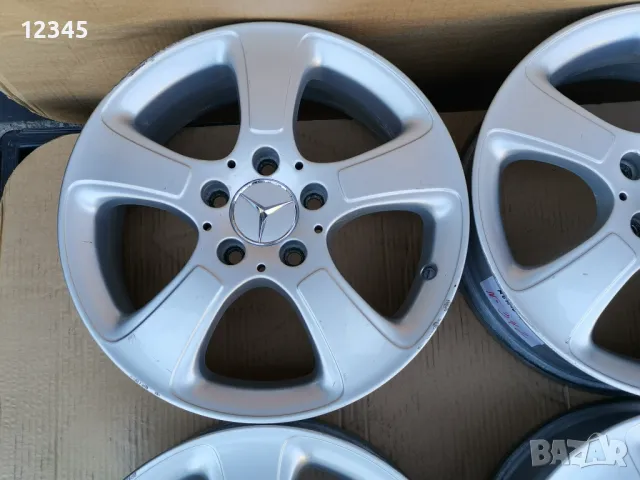 16’’5x112 originalni za mercedes 16”5х112 оригинални за мерцедес-№342, снимка 4 - Гуми и джанти - 46906203