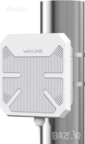 WAVLINK AX3000 Outdoor CPE за PtP и PtMP, AP/Router/WISP/Bridge Mode, 1000Mbps WAN, снимка 1 - Рутери - 46636192