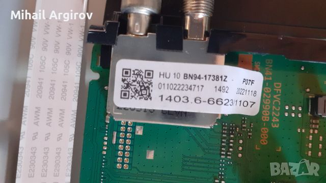 SAMSUNG UE43BU8072U/KANT_SU2E_BU8000/BN41-02990B/L43E6_BDY/ BN44-01109C, снимка 7 - Части и Платки - 45954317