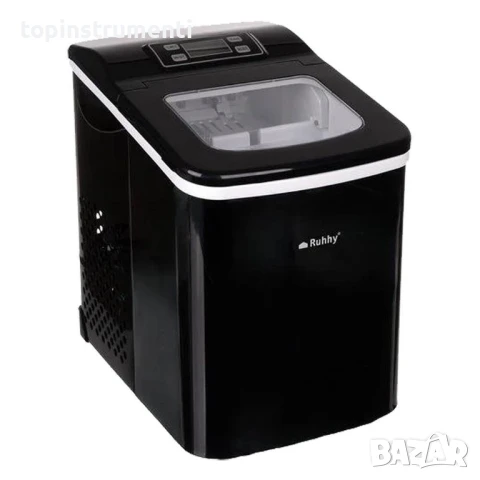 Ледогенератор Ruhhy 120W, 12 кг/24 часа, 2 размера кубчета, самопочистване, снимка 8 - Други - 51069113