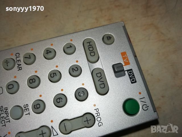 SONY RMT-D217P HDD-DVD REMOTE SWISS 0905241141, снимка 13 - Дистанционни - 45649779