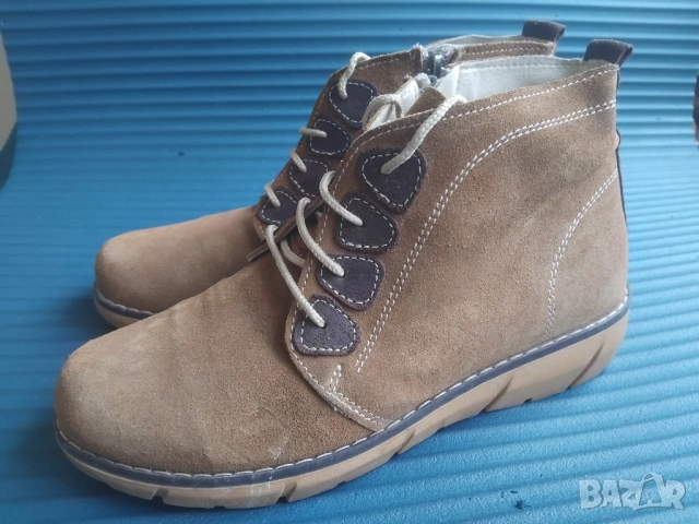 Дамски боти естествена кожа, снимка 3 - Дамски боти - 52346068