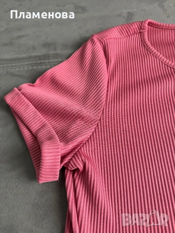 Дамска блуза / туника с къс ръкав - L, снимка 4 - Туники - 54277076