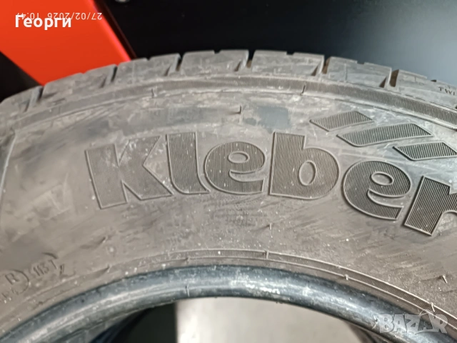2бр.летни гуми 215/75/16C Kleber, снимка 2 - Гуми и джанти - 53663913