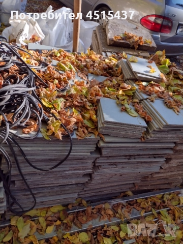 тротоарни плочки 40 х 40 х 5 около 300броя с бонус гранитогрес, снимка 3 - Строителни материали - 52231672