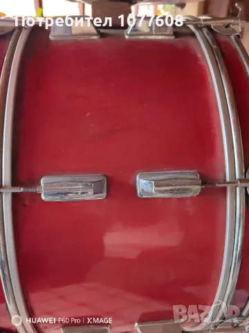 БАС КАСА/МАРШОВ БАРАБАН/ТЪПАН 22 ИНЧА С ЧИНЕЛИ И КИЯК, снимка 6 - Ударни инструменти - 49816340