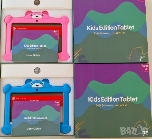 Детски Таблет, Таблет за дете, с Android, с българско меню, Подарък за дете, таблет с Андроид , снимка 3 - Таблети - 29840732