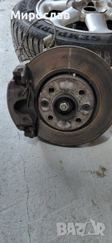 Шенкел,главина и спирачен апарат за Дачия Логан МСВ 1, снимка 3 - Части - 54114653