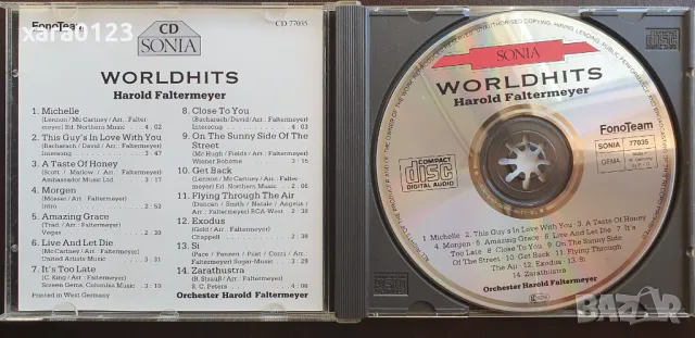 Harold Faltermeyer – Worldhits, снимка 3 - CD дискове - 47593531