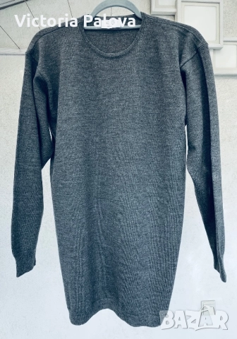 Луксозен  пуловер унисекс от extra fine мерино вълна Италия, снимка 5 - Пуловери - 52159976