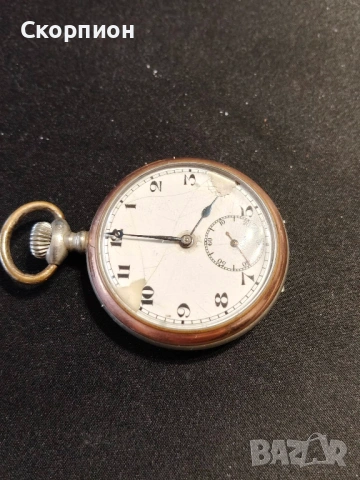 Джобен часовник - JUNGHANS - ГЕРМАНИЯ - ПРОМОЦИЯ с посребрени капаци позлата., снимка 8 - Джобни - 48361755