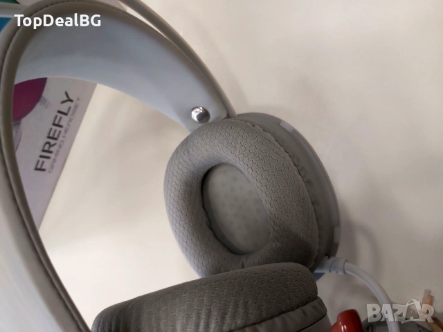 Слушалки White Shark FIREFLY бели, снимка 2 - Слушалки и портативни колонки - 53634926