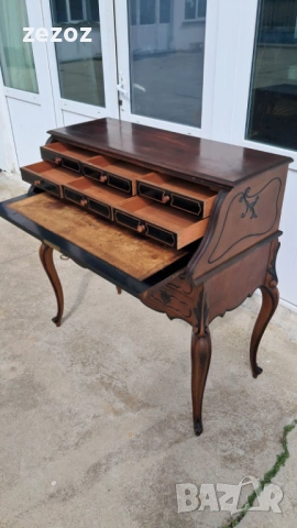 Дамско ретро бюро "Рококо", снимка 6 - Бюра - 54041990