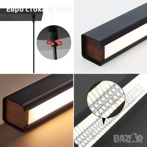 LightPlanet® LED полилей 120 см , снимка 2 - Лампи за таван - 53893595