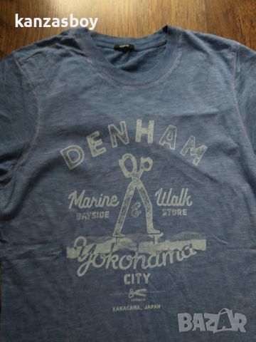 denham - страхотна мъжка тениска КАТО НОВА С, снимка 1 - Тениски - 45718216