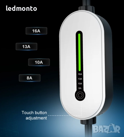 Зарядно за електрически автомобили 16A 3.5kW Type2/GBT/Type1/J1772, снимка 8 - Аксесоари и консумативи - 52150198