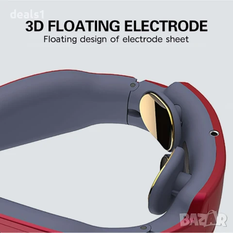 Електрически Масажор за шия/рамене Термо функция 4 режима и 15 нива на интензивност, снимка 5 - Масажори - 50535369