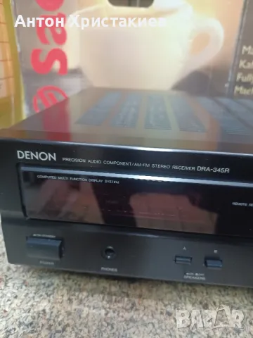 Продавам ресийвър Denon DRA 345R, снимка 2 - Ресийвъри, усилватели, смесителни пултове - 50208420