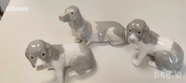 Порцеланови фигурки, кученца, снимка 2 - Антикварни и старинни предмети - 49643059