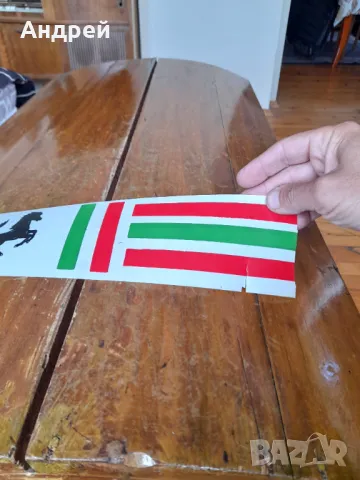 Стар стикер за автомобил Ferrari, снимка 4 - Други ценни предмети - 50423358