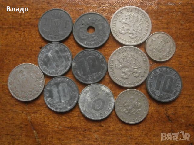 Лот стари европейски монети , снимка 1