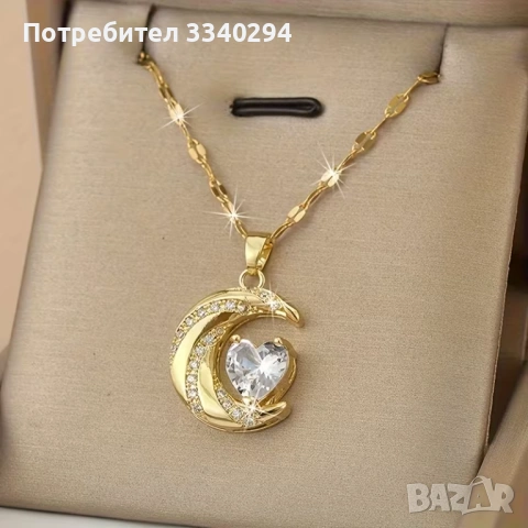 Колиета от медицинска стомана, снимка 6 - Колиета, медальони, синджири - 46750352