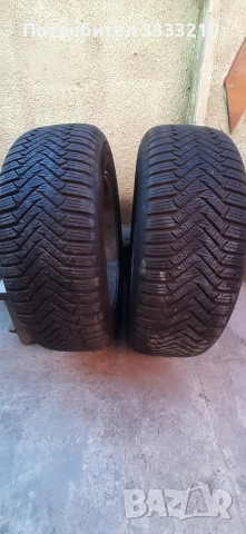 Два броя зимни гуми 215/60/16 цола 7мм.грайфер ДОТ 4023