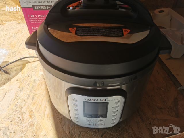 Херметичен мултикукър Instant Pot, DUO NOVA, 13 програми, Вътрешен съд от неръждаема стомана, 9.5 ли, снимка 2 - Други - 45267249