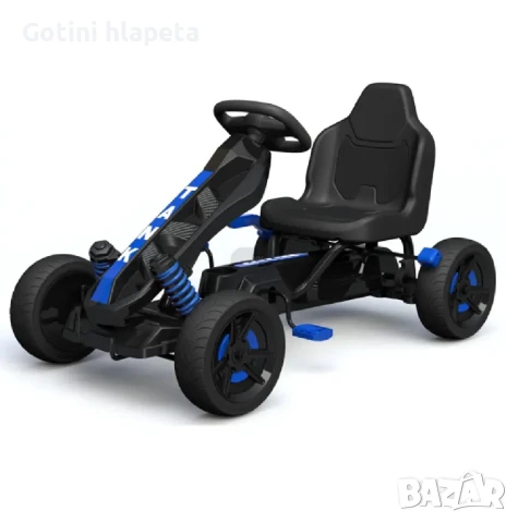 КАРТИНГ С педали TANK G23 С МЕКИ ГУМИ, снимка 14 - Детски велосипеди, триколки и коли - 51038807